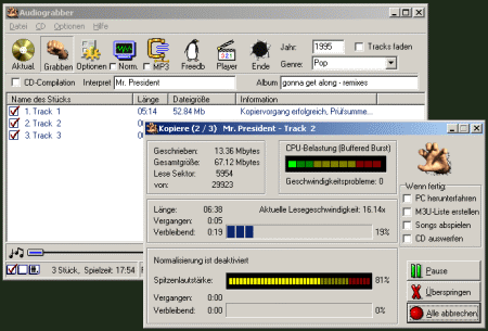 Audiograbber 1.83  all languages - free download