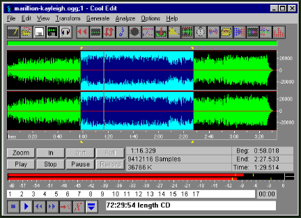 Cool Edit 96 - free download
