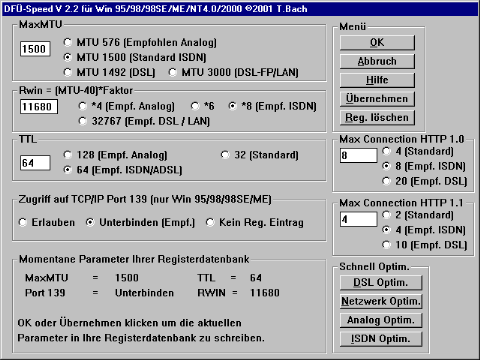 DFÜSpeed 2.2 - free download
